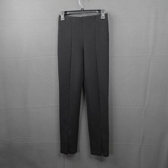 Bittersweet‎ Womens Pants Medium Ponte Knit Slit Hem Slim Career Basic Capsule - Picture 1 of 12